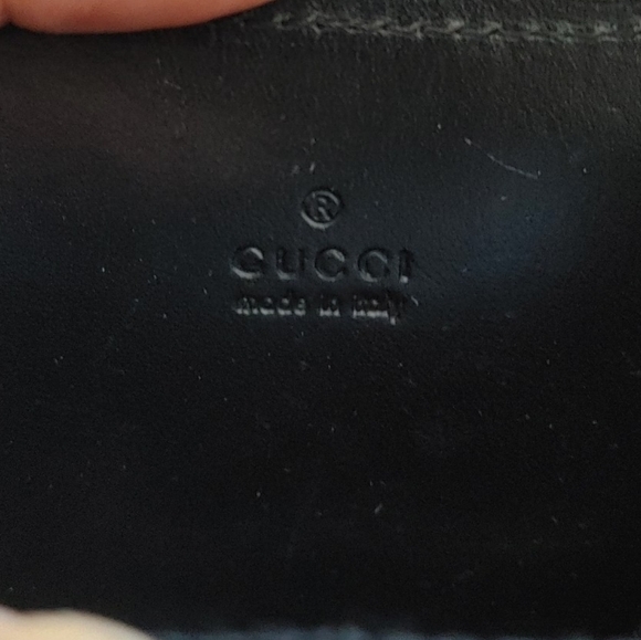 Gucci Black GG Canvas Coin Pouch. - Picture 7 of 14